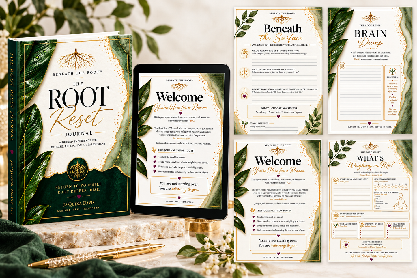 The Root Reset Journal: A Guided Digital Experience